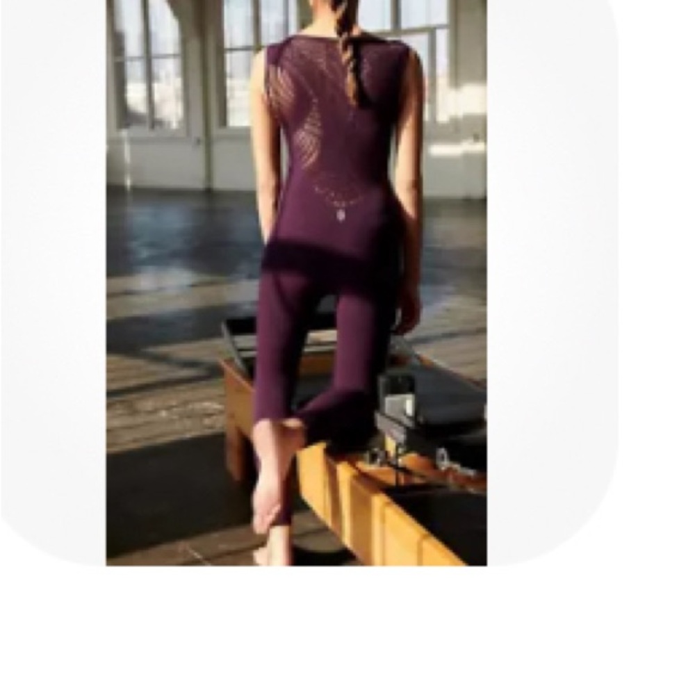 Small free people yoga jumpsuit